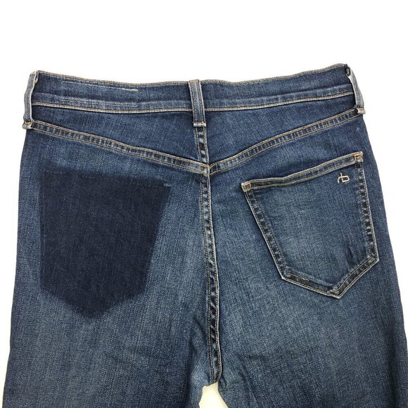 Rag & Bone Jeans Women's Modele Skinny Jeans Stretch Size 27 length 31" - Picture 7 of 9